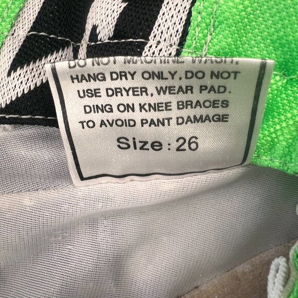 Answer Racing Concepts Motocross Boy's Pants Size 26 - Picture 7 of 10